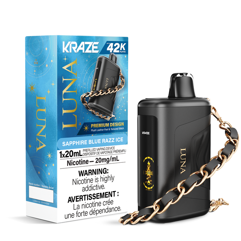 Kraze Luna Disposable Vape - 42K Puffs - 20mL