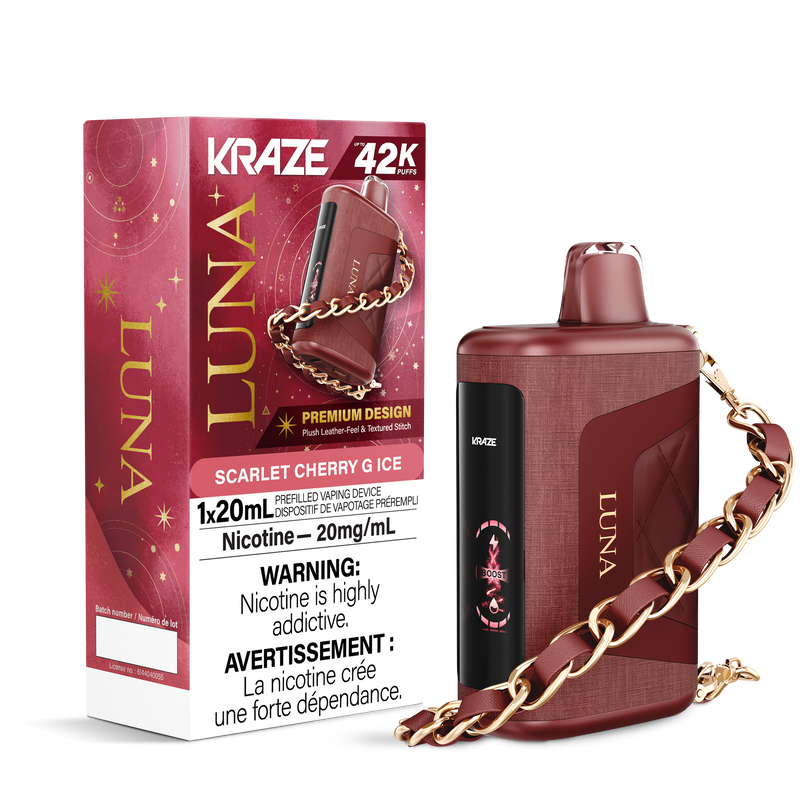 Kraze Luna Disposable Vape - 42K Puffs - 20mL