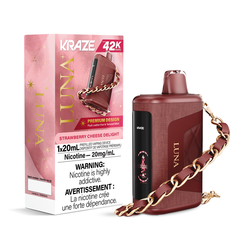 Kraze Luna Disposable Vape - 42K Puffs - 20mL