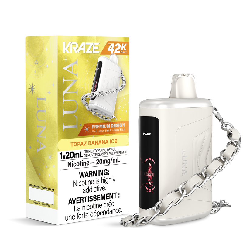 Kraze Luna Disposable Vape - 42K Puffs - 20mL