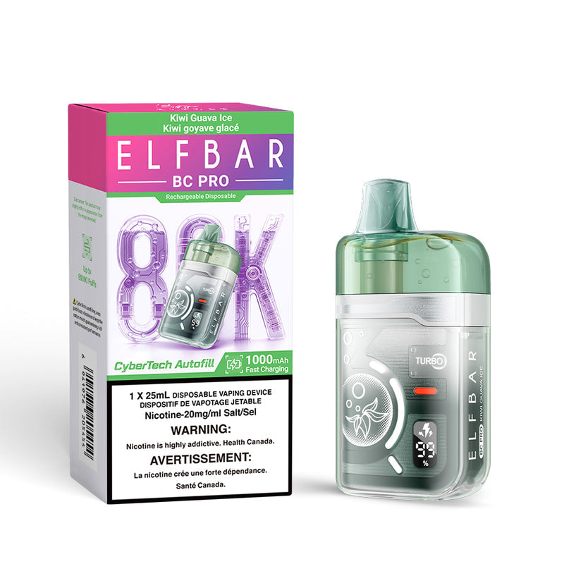 Elf Bar BC Pro 80K Disposable Vape – 80,000 Puffs – 25mL