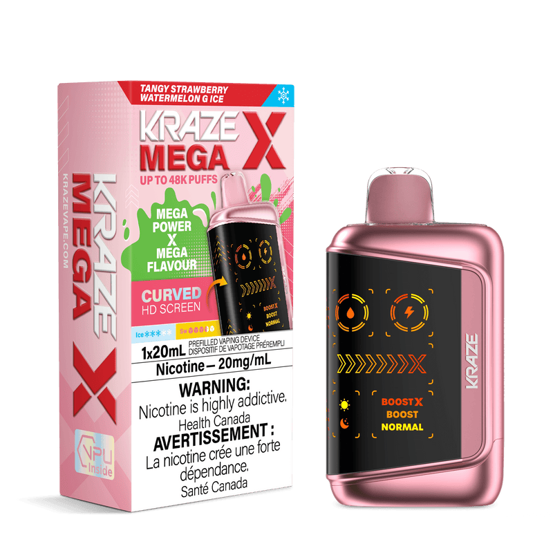 Kraze Mega X 48K Disposable Vape - 48,000 Puffs - 20mL
