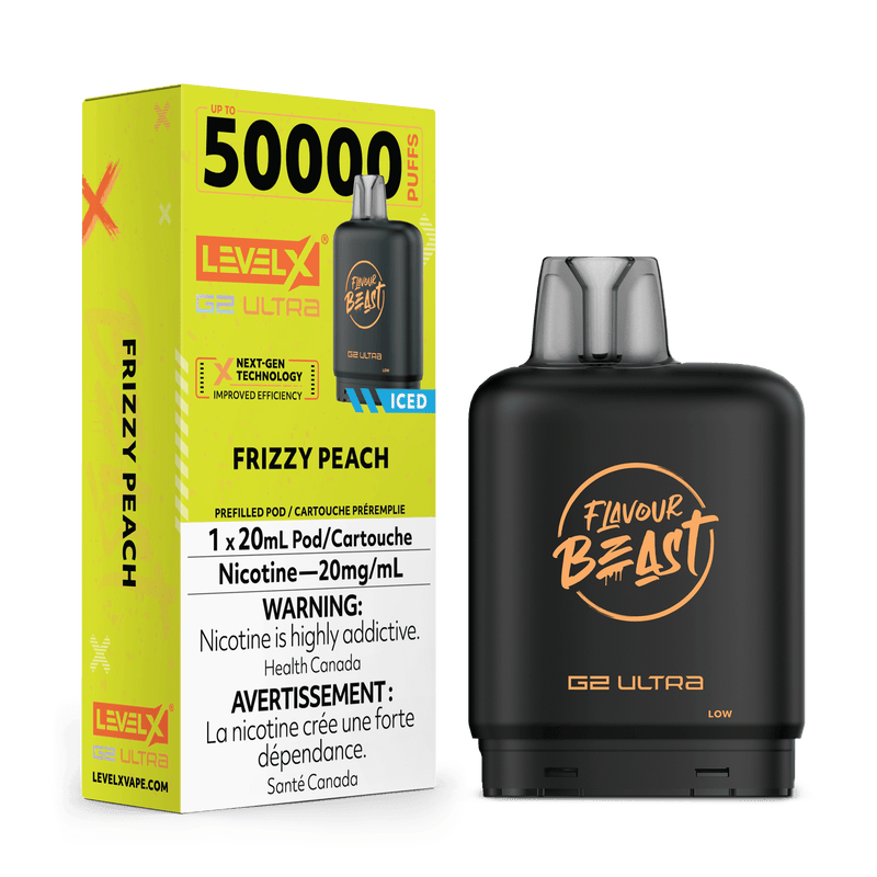 Flavour Beast Level X G2 Ultra Replacement Vape Pod - 50K- Puffs - 20mL