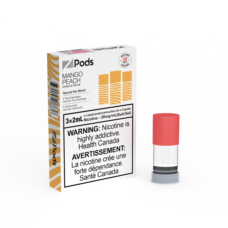 Z Pods Pre-Filled Vape Pods – 5 Pack (2mL Each)