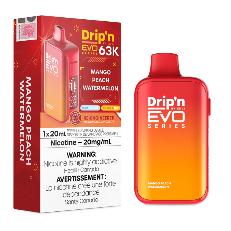 Drip’n by Envi EVO Disposable Vape - 63K Puffs - 20mg - 20mL