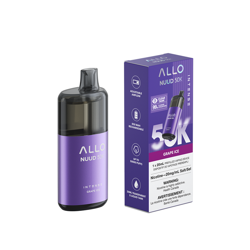 Allo NUUD 50K Disposable Vape - 50,000 Puffs - 20mL