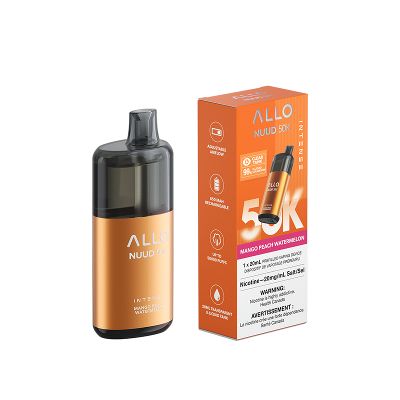 Allo NUUD 50K Disposable Vape - 50,000 Puffs - 20mL