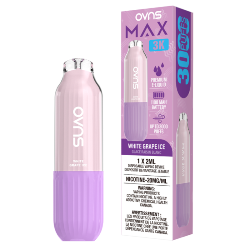 OVNS Max 3K Disposable Vape - 3000 Puffs - 2mL