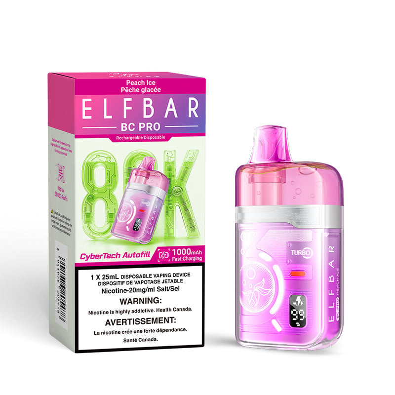 Elf Bar BC Pro 80K Disposable Vape – 80,000 Puffs – 25mL