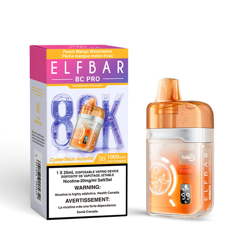 Elf Bar BC Pro 80K Disposable Vape – 80,000 Puffs – 25mL