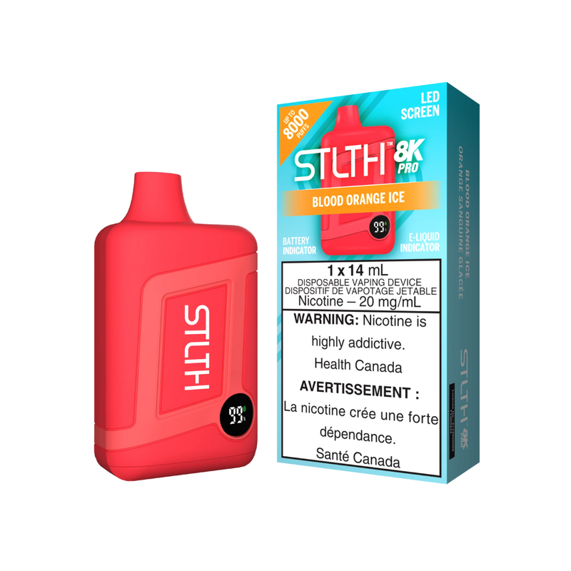 STLTH 8K Pro Disposable Vape – 8,000 Puffs – 14mL