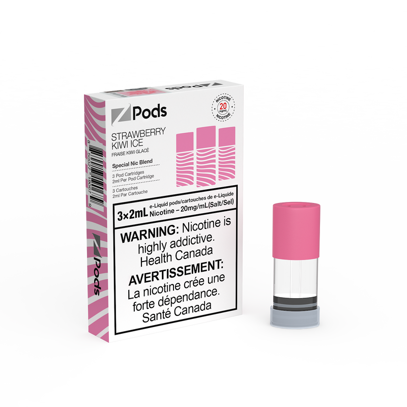 Z Pods Pre-Filled Vape Pods – 5 Pack (2mL Each)