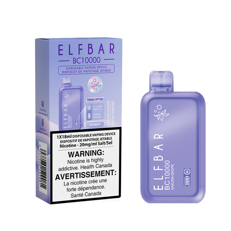 Elf Bar BC10K Disposable Vape – 10,000 Puffs – 18mL