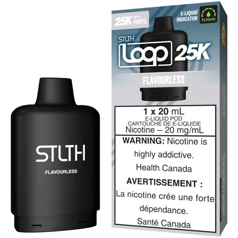 STLTH Loop 25K Replacement Vape Pod – 25,000 Puffs – 20mL