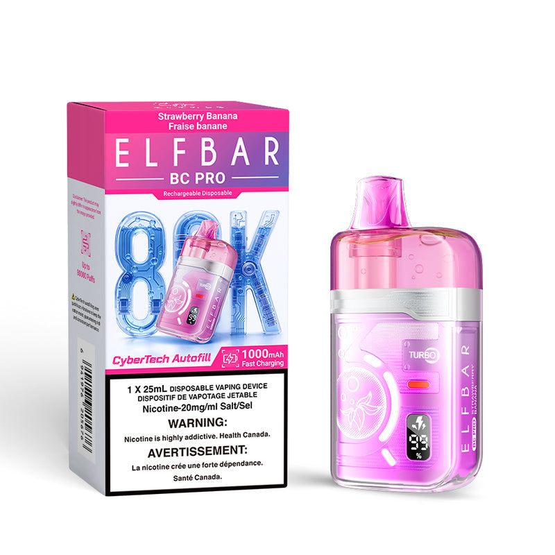 Elf Bar BC Pro 80K Disposable Vape – 80,000 Puffs – 25mL