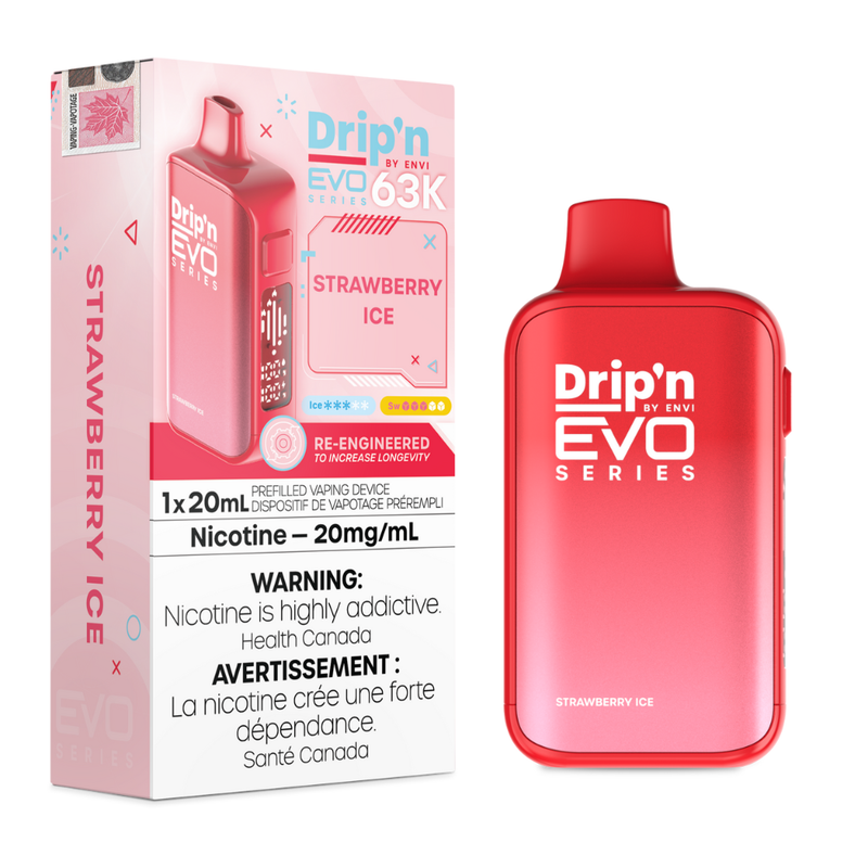Drip’n by Envi EVO Disposable Vape - 63K Puffs - 20mg - 20mL