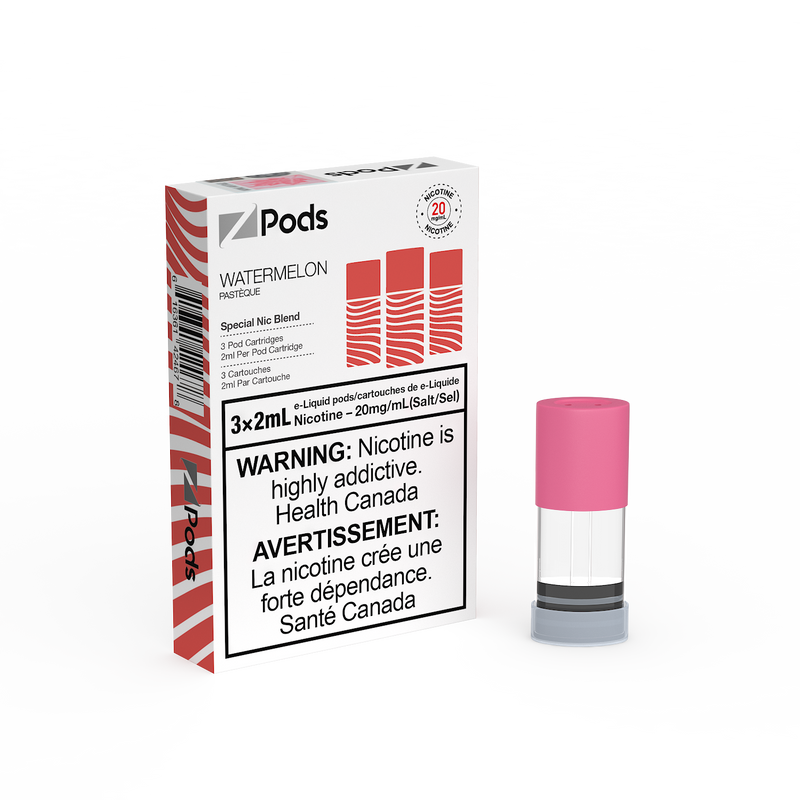 Z Pods Pre-Filled Vape Pods – 5 Pack (2mL Each)
