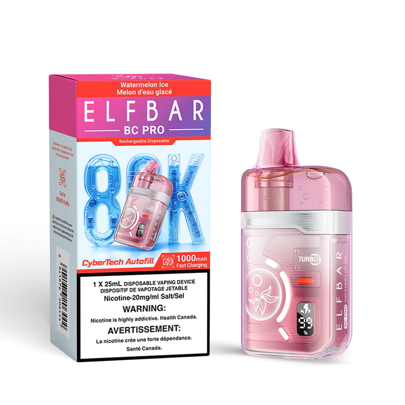 Elf Bar BC Pro 80K Disposable Vape – 80,000 Puffs – 25mL