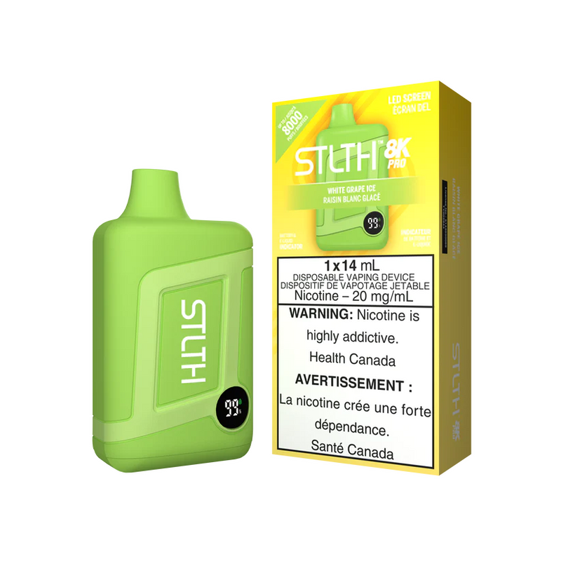 STLTH 8K Pro Disposable Vape – 8,000 Puffs – 14mL