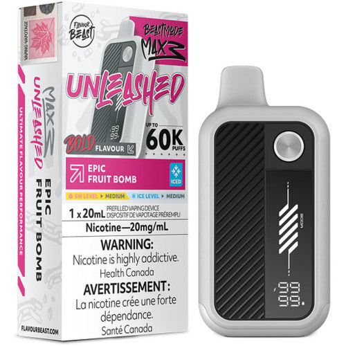 Flavour Beast Mode Max 3 Disposable Vape - 60k Puffs - 20mg - 20ml
