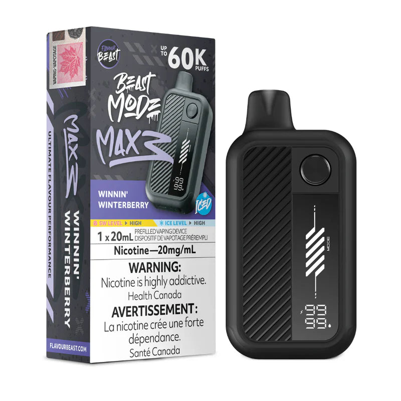Flavour Beast Mode Max 3 Disposable Vape - 60k Puffs - 20mg - 20ml