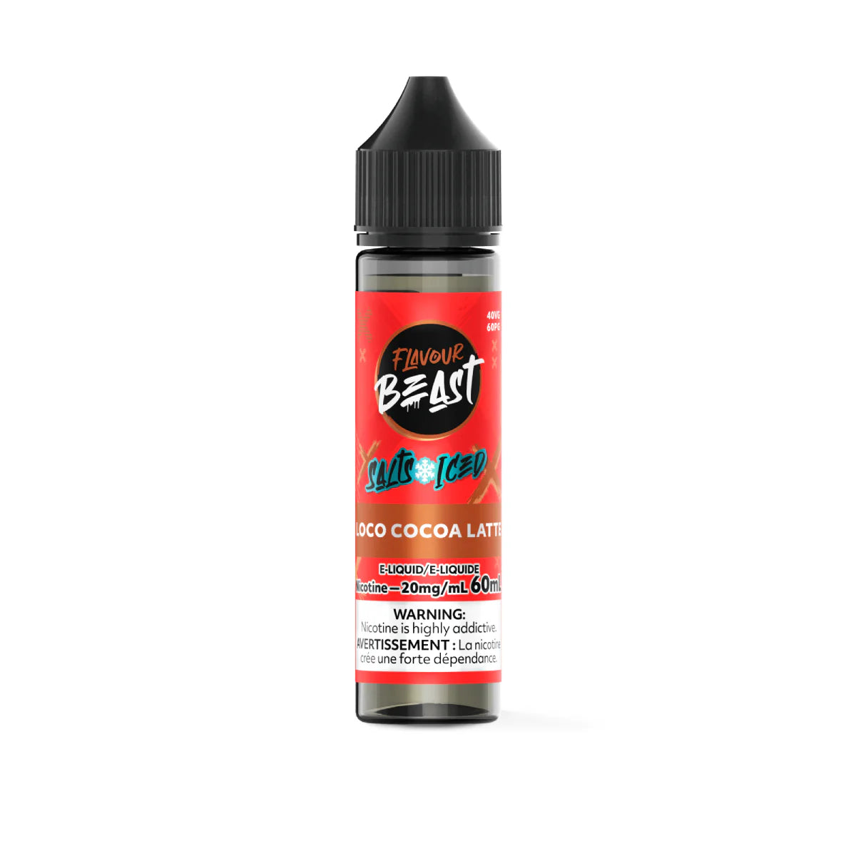 Flavour Beast Nicotine Salt E-Liquid – 60mL – 20mg
