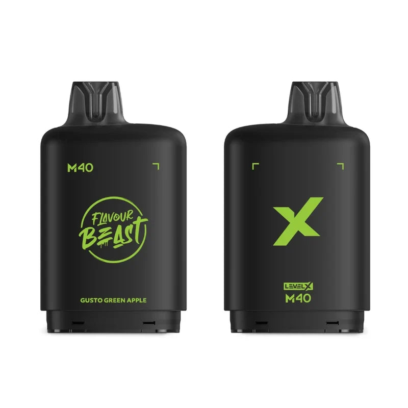 Flavour Beast Level X M Series M40 Replacement Vape Pod - 160K Puffs - 40mL