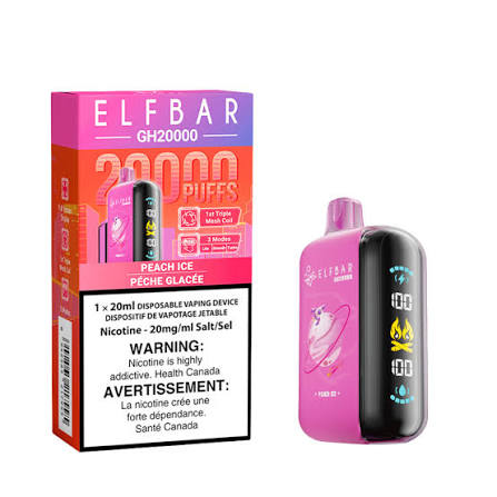 Elf Bar GH20K Disposable Vape – 20,000 Puffs – 20mL