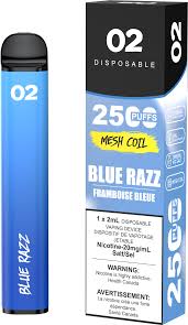O2 Disposable Vape - 2500 Puffs - 2mL
