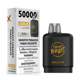 Flavour Beast Level X G2 Ultra Replacement Vape Pod - 50K- Puffs - 20mL