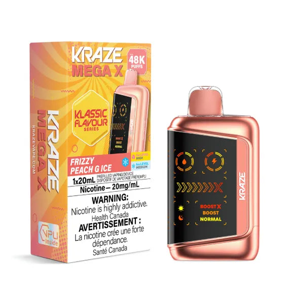 Kraze Mega X 48K Disposable Vape - 48,000 Puffs - 20mL
