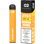 O2 Disposable Vape - 2500 Puffs - 2mL