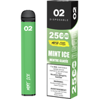 O2 Disposable Vape - 2500 Puffs - 2mL