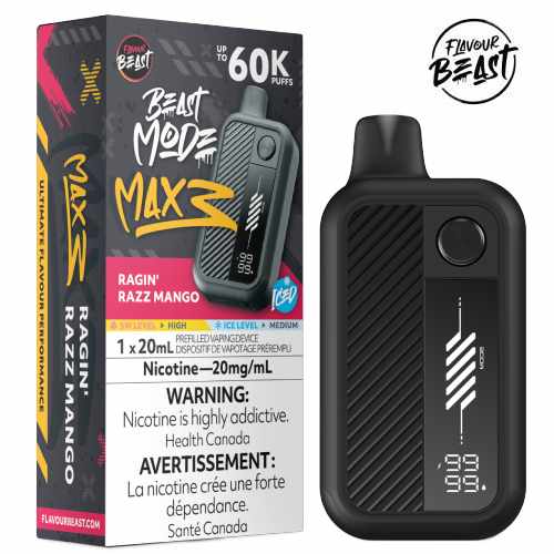 Flavour Beast Mode Max 3 Disposable Vape - 60k Puffs - 20mg - 20ml